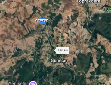 BURSA YENİŞEHİR GÜNECE MAH. 850M² TARLA  SATILIKTIR - BURSA YENİŞEHİR fotoğraf 3